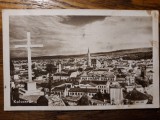 CLUJ - VEDERE GENERALA - PERIOADA INTERBELICA, Circulata, Fotografie