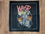 Bandana / esarfa WASP, vintage 1989, formatie rock