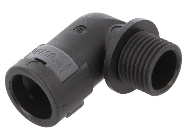 Conectori &icirc;n unghi 90&deg; Filet Metric Poliamidă 6