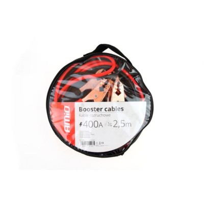 Set cabluri de pornire auto cu clesti, 400A - 2,5m foto