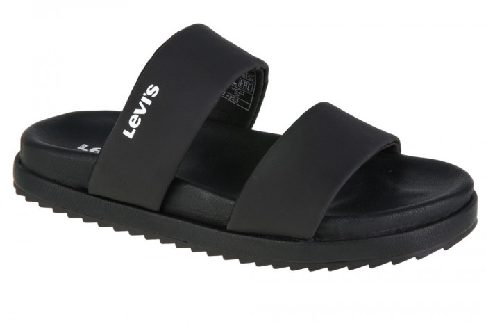 Papuci flip-flop Levi&#039;s Lydia Padded 235637-847-559 negru