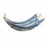 Hr hamac blue&amp;white 200x150cm