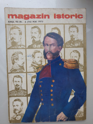 MAGAZIN ISTORIC - mai 1973, 100 pag, stare f buna foto