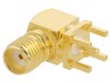 Conector SMA Mama 90&deg; 50 Ohm Amphenol, pentru cablu, 6GHz