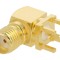 Conector SMA mamă 90&deg; 50&Omega;