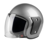 Casca moto/scuter unisex, cu vizor, marime universala 56-62cm, Gri