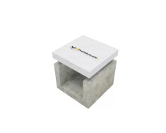 Canivou &ndash; sant din beton armat &ndash; protectie conducte si cabluri