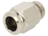 Racord Push-in Alamă Nichelată 3/8" 20bar