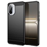 Husa OnePlus Nord CE5 Asteroid GSM Carbon Silicone, negru