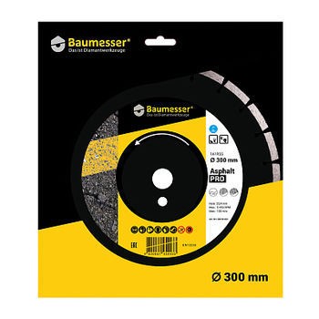 DISC DIAMANTAT BAUMESSER 1A1RSS/C3-H 350X3,5/2,5X10X25,4-24 F4 ASPHALT PRO Innovative ReliableTools foto