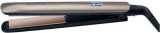 Placa de indreptat parul Remington S8540 Keratin Protect, 9 trepte, 150&deg;C - 230&deg;C, Display LCD (Auriu/Negru)