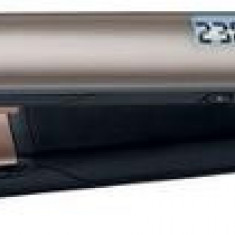 Placa de indreptat parul Remington S8540 Keratin Protect, 9 trepte, 150°C - 230°C, Display LCD (Auriu/Negru)