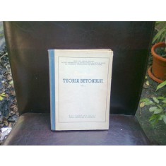 INTRODUCERE IN TEORIA BETONULUI - VOL. I - V. NICOLAU