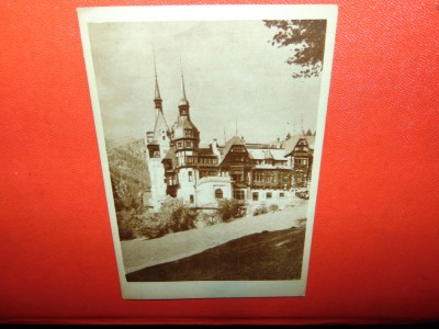 C.P.SINAIA -MUZEUL PELES CIRCULATA ANUL 1957 foto