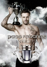 Paco Rabanne Invictus Set (EDT 100ml + Shower Gel 100ml) pentru Barba?i foto