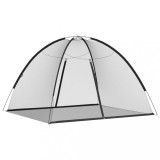 Plasa tantari Mongolia cu usi, 220 ochiuri negru 200x180x135 cm