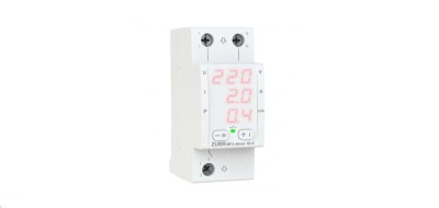 Releu de protectie tensiune monofazat, ZUBR MF2‑40, 40A foto