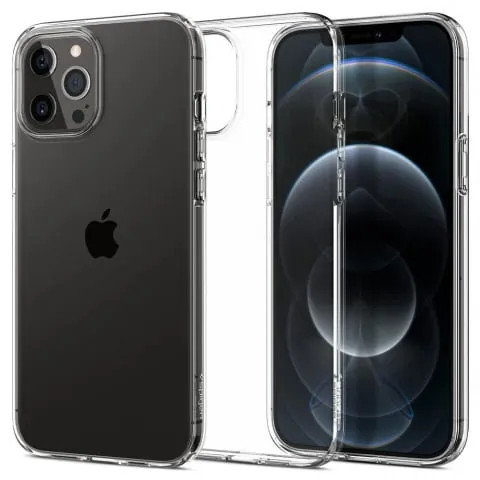 Husa silicon iPhone 12 Pro Max Spigen LC Transparent