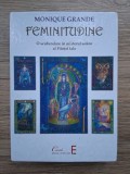 RARISIM 2013, TAROT Feminitudine (lb.romana) O scufundare in misterul adanc al fiintei tale (cutie mare+carte 240pag + 55 carti de tarot format mare)