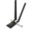 ADAPTOR RETEA TP-LINK AXE5400, extern wireless 2.4 GHz | 5 GHz | 6 Ghz, PCI-E port, 5400 Mbps, WI-FI 6E si Bluetooth 5.3, antena externa x 2, &quot;Archer