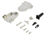 Carcasă pentru conectori D-Sub 9pin și HD 15pin
