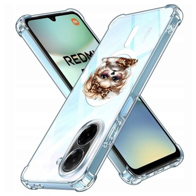 Husa antisoc pentru xiaomi redmi a5 4g (standard) - airbag magsafe, col&amp;Egrave;uri ranforsate - dog bow foto