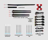 Lumini ambientale dedicate Ford Mondeo 4 2014-2022, RGB Acrilice 18 in 1 Dinamice cu efect symphony, Control din Aplicatie Bluetooth Buton