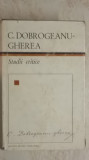 Constantin Dobrogeanu-Gherea - Studii critice, 1967
