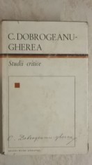Constantin Dobrogeanu-Gherea - Studii critice, 1967