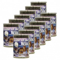 TASTE OF THE WILD Wetlands Canine - cutie conservă, 12 x 390g