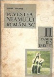 Pagini din trecut II Povestea neamului romanesc Mihail Drumes editura Didactica Pedagogica 1979
