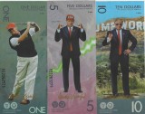 !!! SUA = FANTASY NOTES = LOT 6 BANCNOTE TRUMP IN DIVERSE IPOSTAZE - 2024 - UNC