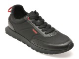 Pantofi sport HUGO negri, 7840, din material textil