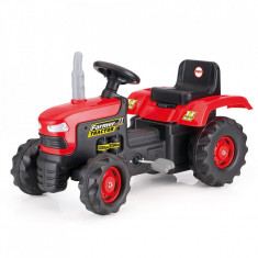 Tractor cu pedale, rosu, 53x83x45 - Dolu