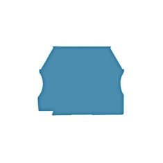 Element terminal pentru cleme tip AVK 2.5-10mmp albastru IK601210