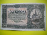 HOPCT UNGARIA 20 KORONA / COROANE 1920