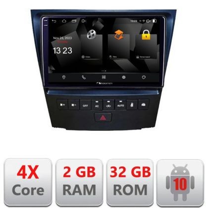 Navigatie Lexus GS-04 2004-2011 5230- GS-04 Android Ecran 720P Quad Core 2+32 carplay android auto CarStore Technology