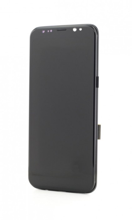 LCD Samsung Galaxy S8, G950, Negru + Rama, Incell
