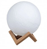 Cumpara ieftin Lampa de veghe Luna cu suport din plastic, 12 cm, Oem