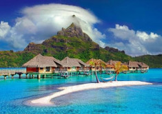 Puzzle Bluebird - Bora Bora Tahiti 500 piese (70005) foto