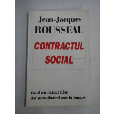 CONTRACTUL SOCIAL - J. J. ROUSSEAU