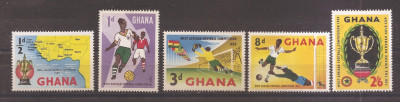 Ghana 1960 - Competiția de fotbal din Africa de Vest, 1959, MNH foto