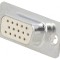 Conector D-Sub 15 PIN Soclu Mamă pentru PCB THT