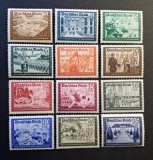 Germania (Deutsches Reich 1939) Seria Completă de 12 Timbre"Kameradschaftsblock der Deutschen Reichspost" (MINT / Neștampilate) CLK1