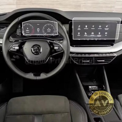 Sticla securizata protectie navigatie Skoda Octavia 4 (2019-2024) foto