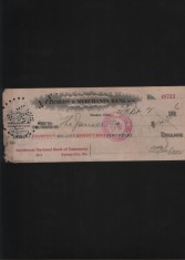 SUA cec 14.75$ 1916 Farmers &amp; merchants bank