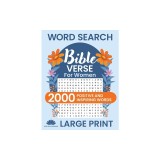 Word Search Bible Verse for Women (Large Print): Positive and Inspiring Brain Games Word Find Puzzles, Encouraging Faith, Religion and Psalms for Adul