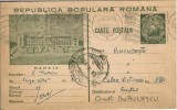 NI1144 Constantin Turcu, Iași, carte poștală către preot Constantin Bobulescu, 1953