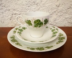SET DE 3 PIESE DIN PORTELAN FIN- MARCAJ TIRSCHENREUTH- HUTSCHENREUTHER GRUPPE foto
