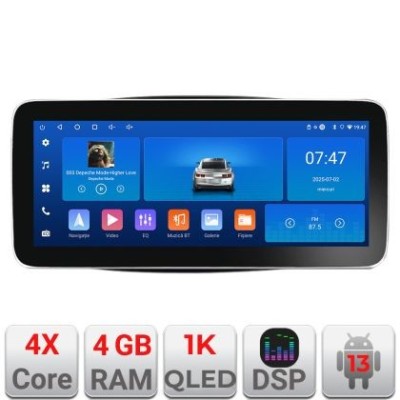Navigatie Smart For Two 2015- K-Smart15 Edotec 4+64 12.3 inch Incell 1K android Wifi 5Ghz gps internet a CarStore Technology foto
